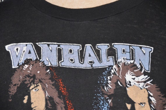 Vintage 1980s Van Halen "1984" Shirt!!!  Rock Ban… - image 7