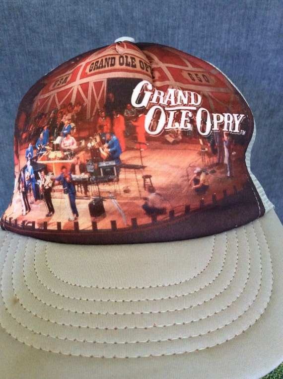 Vintage Grand Ole Opry 1970's Trucker Hat! Retro N