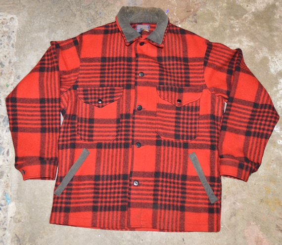 Pendleton buffalo plaid coat sale