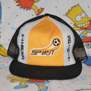 Vintage 1980s Pittsburgh Spirit Soccer Snapback! 80s MISL Trucker Hat!