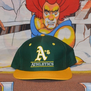 Vintage 1990&#39;s Oakland A&#39;s Snapback!!! 90s Athletics MLB Baseball Hat!!!