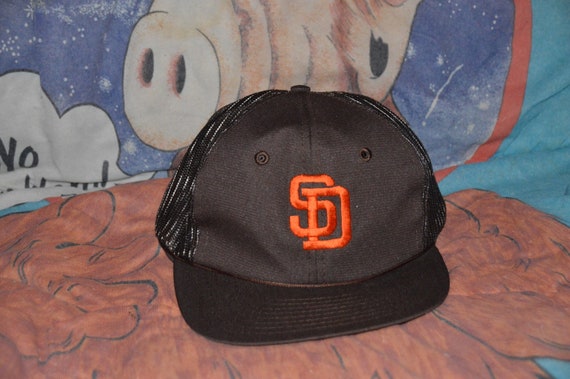 san diego padres trucker hat