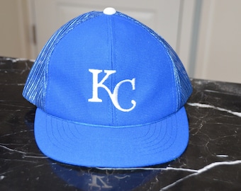 Vintage 1980's Kansas City Royals Trucker Hat!!! MLB Baseball Snapback!!!