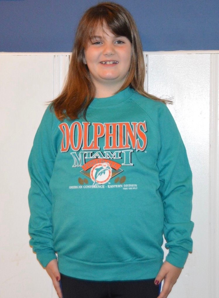 miami dolphins youth sweatshirt