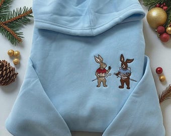 Embroidered Kingdom Come Deliverance Rabbit Sweatshirt: KCD Shield Badge