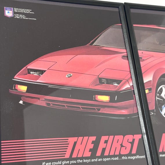Nissan 300ZX Turbo Z31 Vintage Advertisement - Etsy