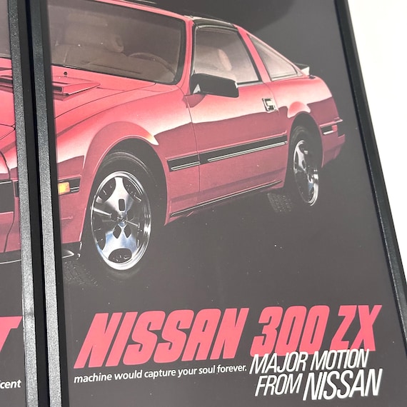 Nissan 300ZX Turbo Z31 Vintage Advertisement - Etsy