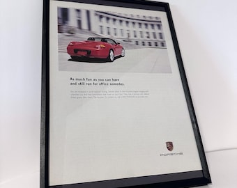 Porsche Boxster 986 Vintage Werbung