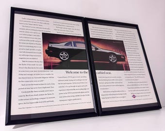 Nissan 300ZX Z32 Vintage Advertisement