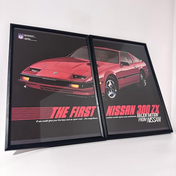 Nissan 300ZX Turbo Z31 Vintage Advertisement - Etsy
