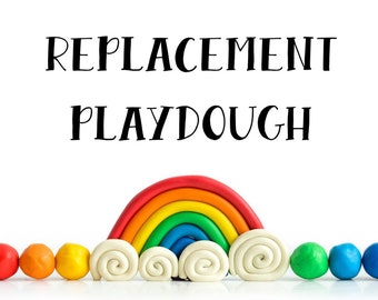 Replacement Playdough, Sensory Box, Playdough Kit, Play Doh, Kids Gift