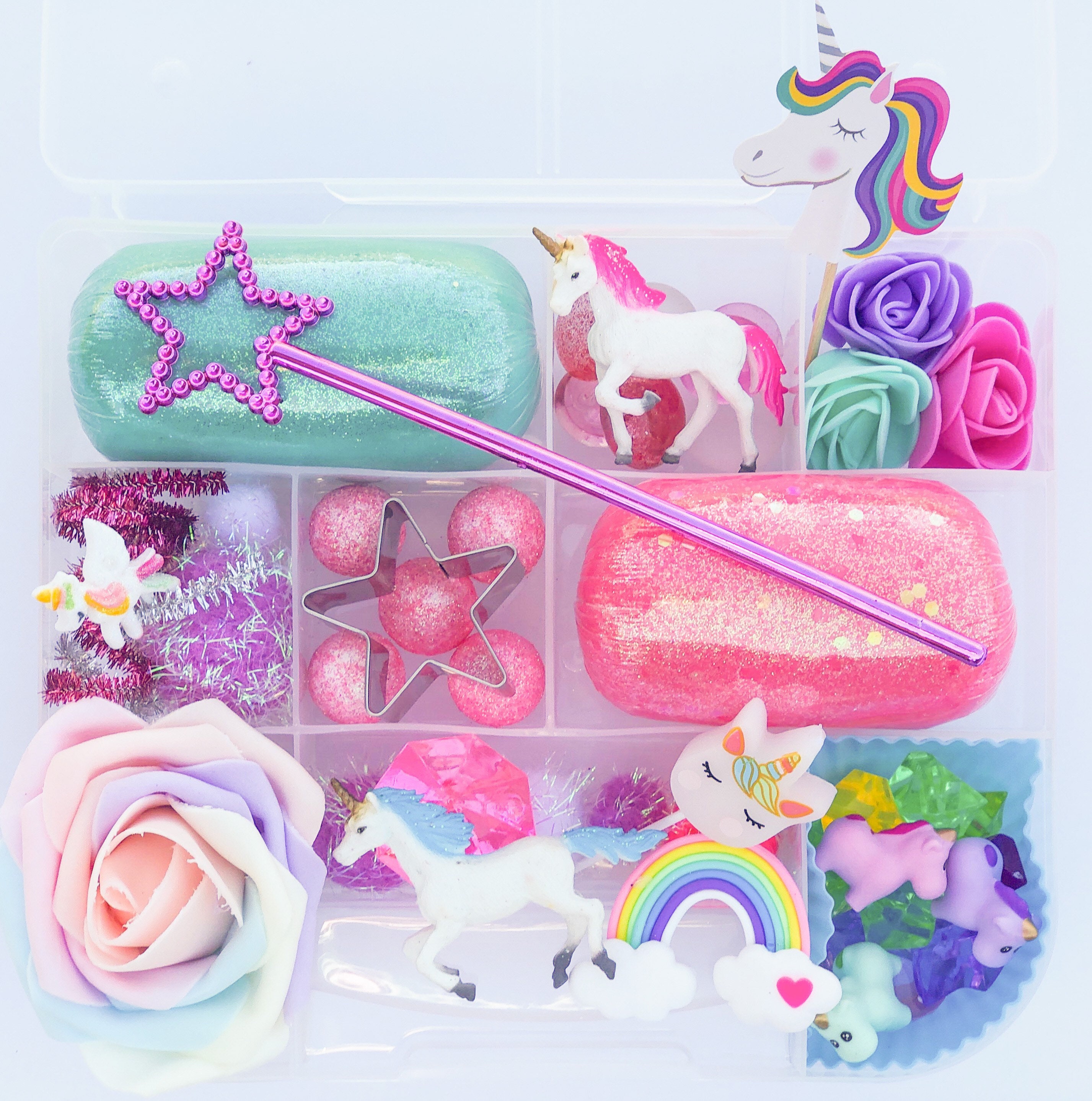 Play-Doh Magical Stylin' Unicorn Play Dough Set - 13 Color (5