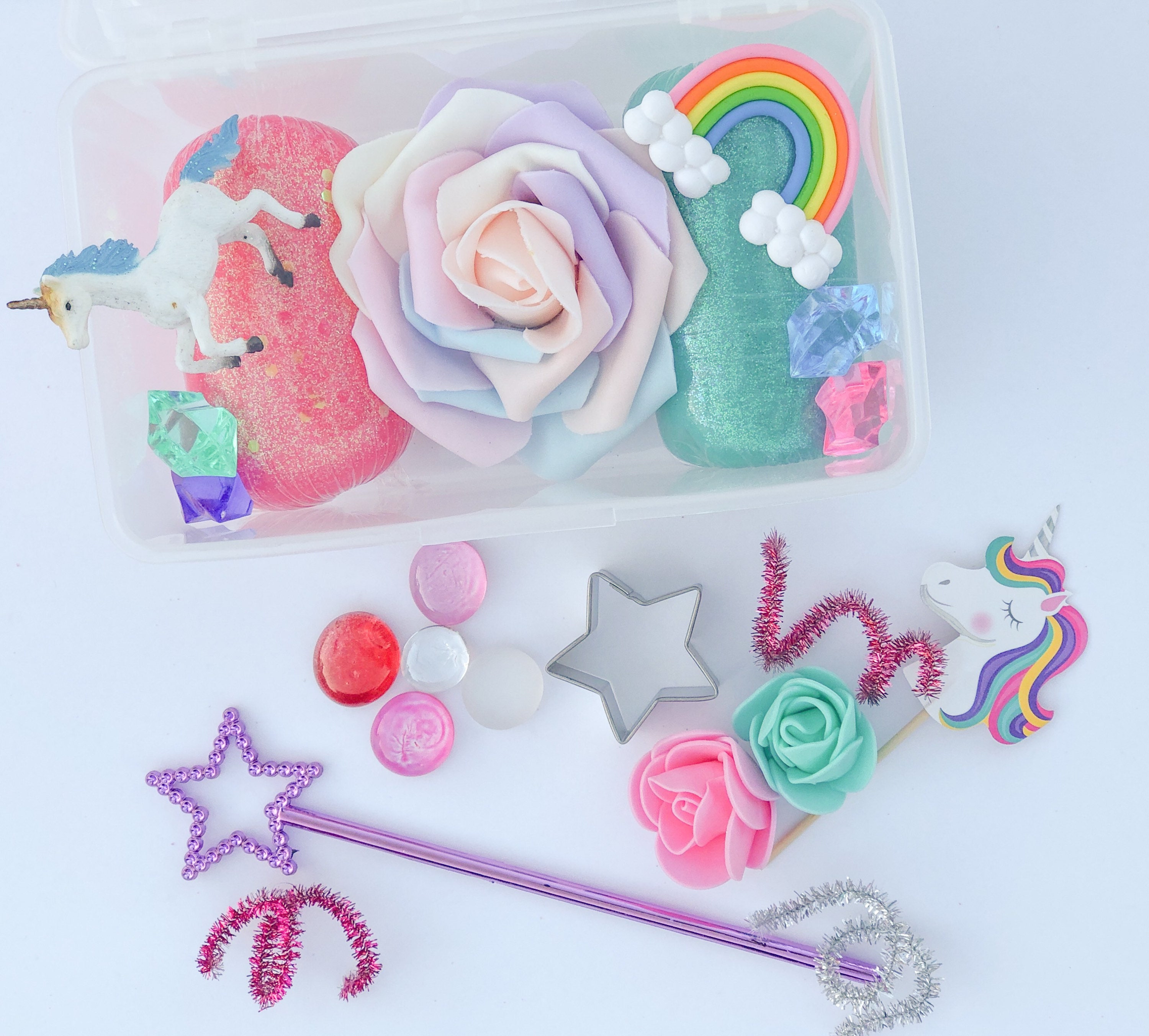 Rainbow Unicorn Mini Kid Kit | Etsy