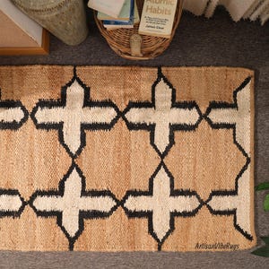 Handwoven Hemp Jute Rug Dhurrie, Natural Hemp Jute Rug, Hand Braided Rug, Hemp Jute Rug, Jute Bed Side Rug, Jute Rug Runner, Rug For Home
