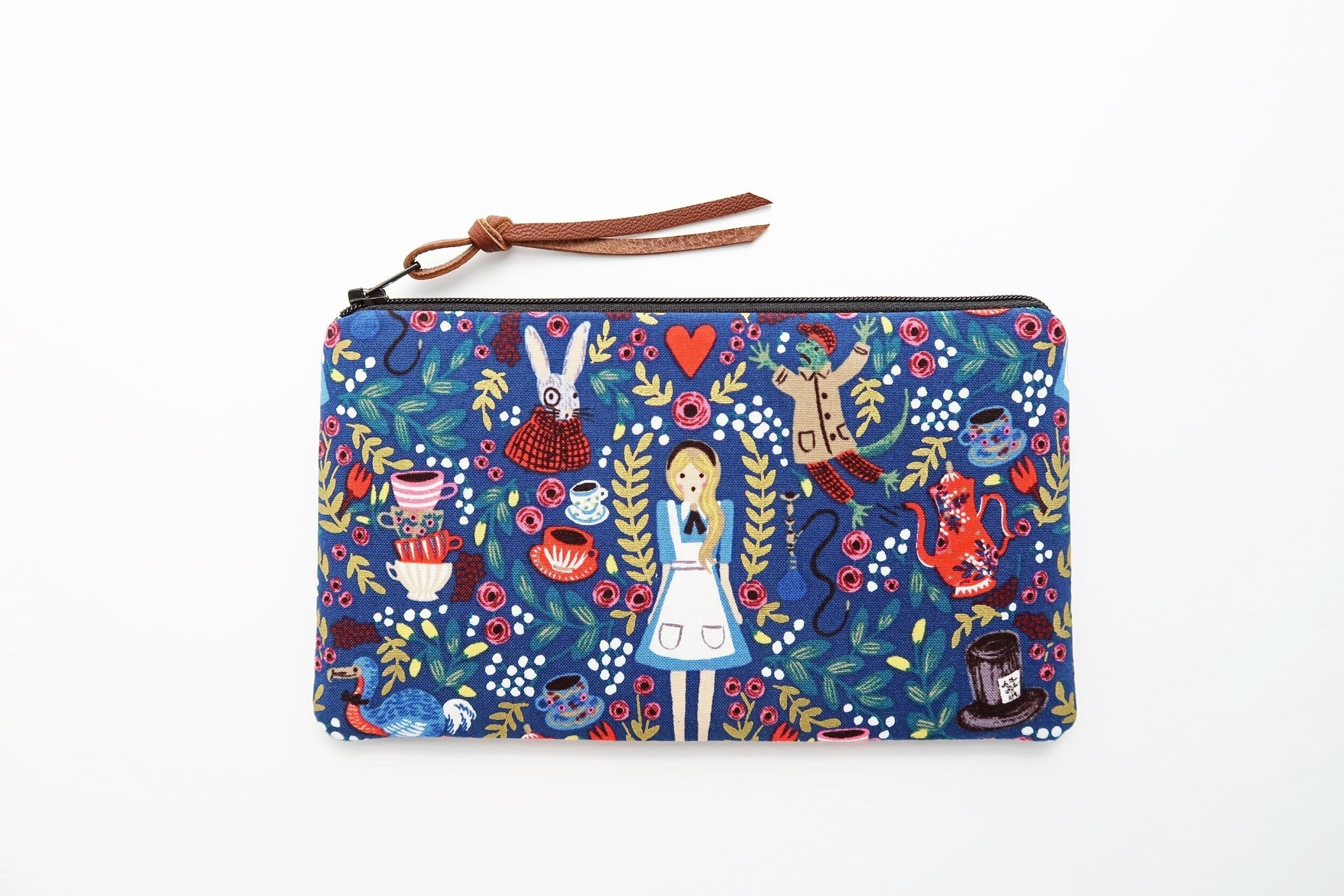 Cute Pencil Case, Cute Pencil Bag, Fabric Beauty Pouch, Zip Pencil