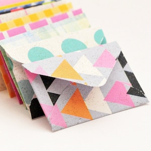 Tiny Envelopes & Cards – 1" x 1.5" Mini Notes Variety Pack for Tooth Fairy, Journals, Scrapbooking, Paper Art