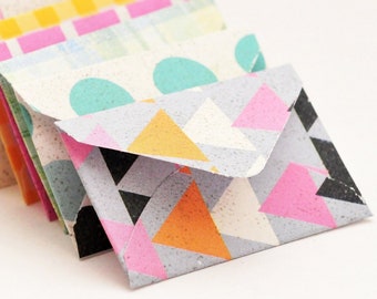 Tiny Envelopes & Cards – 1" x 1.5" Mini Notes Variety Pack for Tooth Fairy, Journals, Scrapbooking, Paper Art
