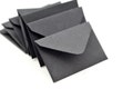 Tiny Envelopes - BLACK – 1x1.5" Love Notes for Journaling, Scrapbooking & Ephemera Projects