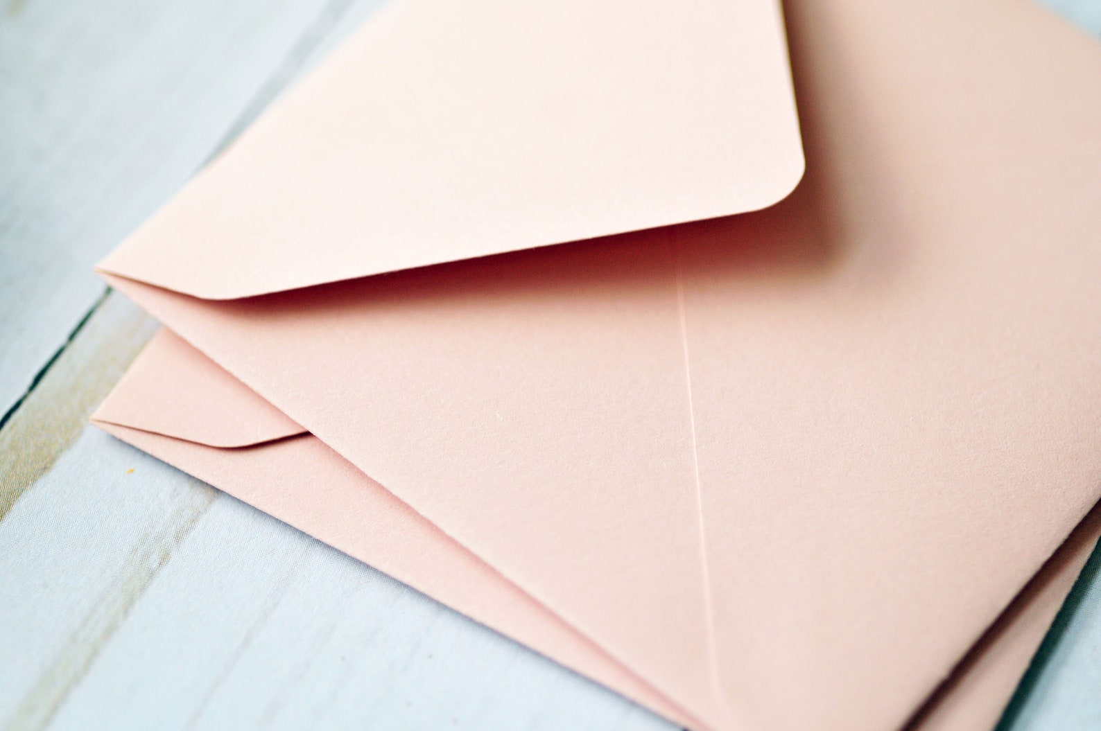 Mini Envelopes Blush Pink //Bulk // Set of 50 // Gift Card