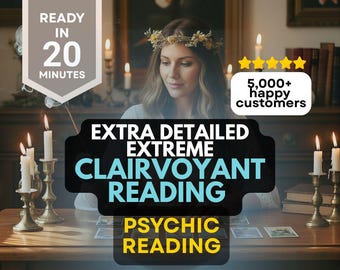 Same Hour No Cards Clairvoyant Reading, Accurate Reading, Psychic Reading, Psychic Blind Reading, Psychic Predictions, General Reading