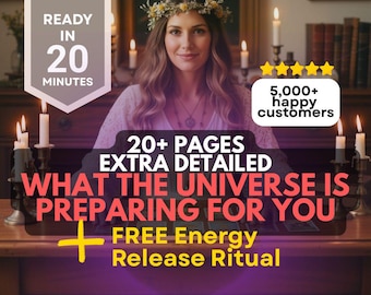 What The Universe Is Preparing For You Psychic Reading Tarot Reading Spiritual Guidance Life Path Insight Future Energy Message Gift