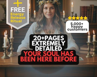 Past Life Tarot & Psychic Reading | Karmic Connections Soul Memories | Psychic Past Life Insight