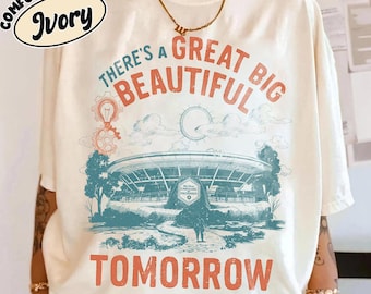 Comfort Colors Disney Tomorrow Shirt, There’s a Great Big Beautiful Tomorrow Tee, Vintage Carousel of Progress Family Vacation Shirt