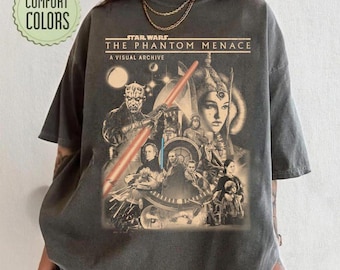 Camiseta vintage de Star Wars de Disney, camiseta para viaje familiar de Star Wars, camiseta "Que la Fuerza te acompañe", regalo de vacaciones en Disney World para fans