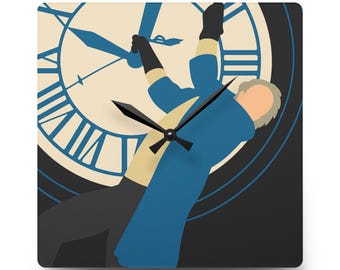 バック・トゥ・ザ・フューチャー /// 風の壁掛け時計（時計塔の文字盤