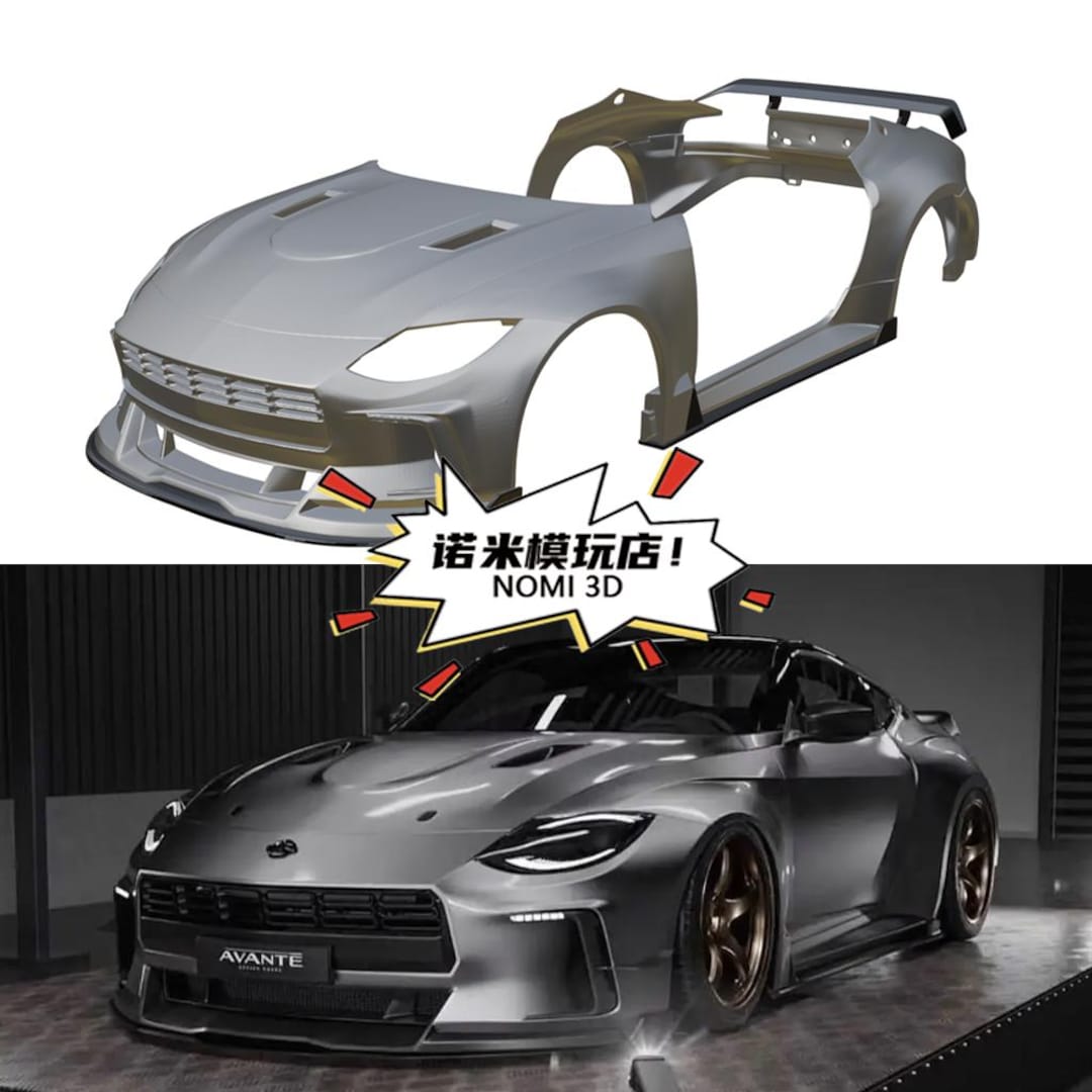 1/24 NISSAN Fairlady Z 400Z (RZ34) Avante Widebody Kit for TAMIYA