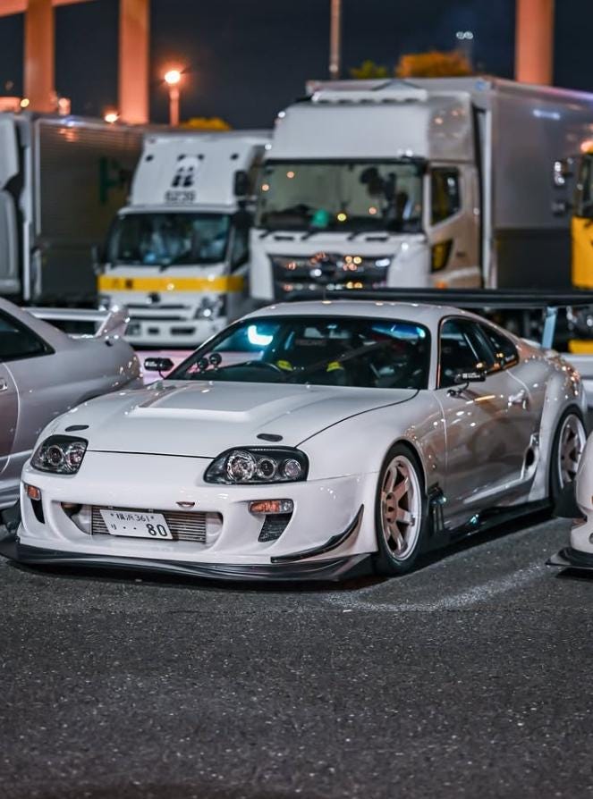 1/24 TOYOTA Supra A80 Varis Ridox Widebody Kit for TAMIYA 24123