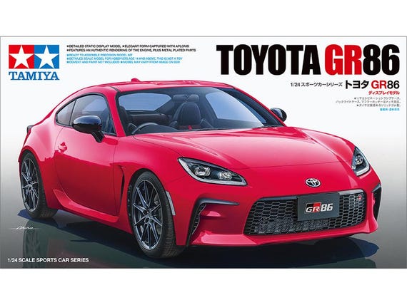 1/24 TOYOTA GR86 / BRZ STREETHUNTER Widebody for Tamiya 24361