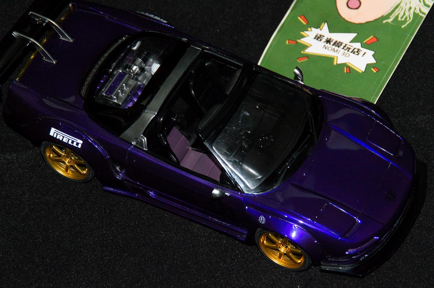 1/24 Honda NSX Liberty Walk Widebody Kit, for Tamiya 24100, Resin
