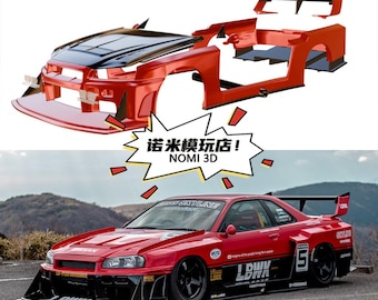 1/24 Fujimi Nissan 180SX BN Sports Widebody Kit 3D Print - Etsy