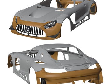 1/24 Mercedes-benz AMG GT3 Body Kit, for TAMIYA 24345 , Resin Car