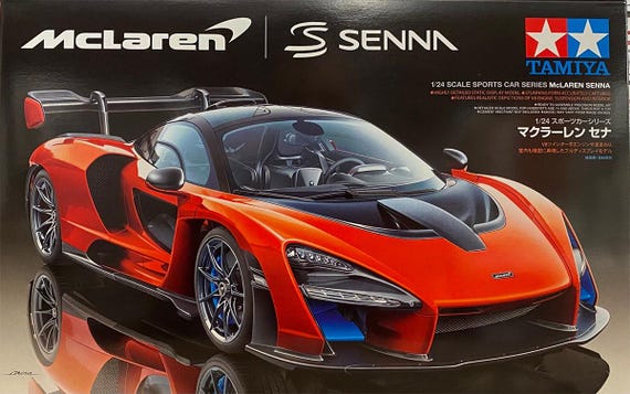 1/24 Mclaren Senna GTR Resin Bodykit for Tamiya 24355, 3D Printing