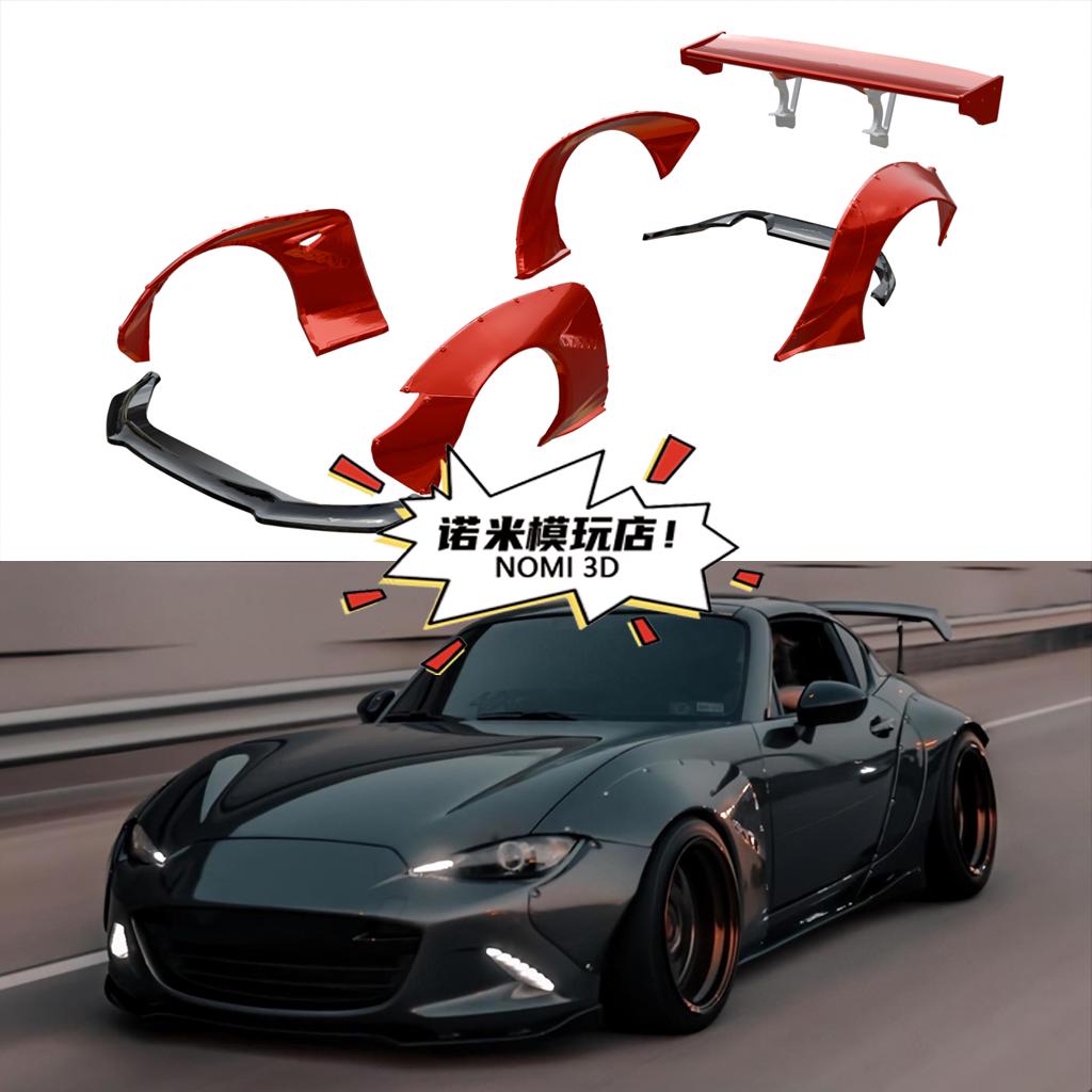 1/24 Mazda MX-5 Pandem Widebody Kit for TAMIYA 24342 RC , Resin