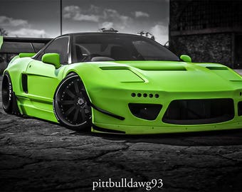 1/24 Honda NSX Pandem Rocket Bunny Widebody Kit, for Tamiya 24100