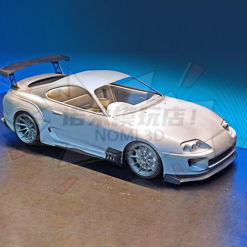 1/24 TOYOTA Supra A80 Varis Ridox Widebody Kit for TAMIYA 24123