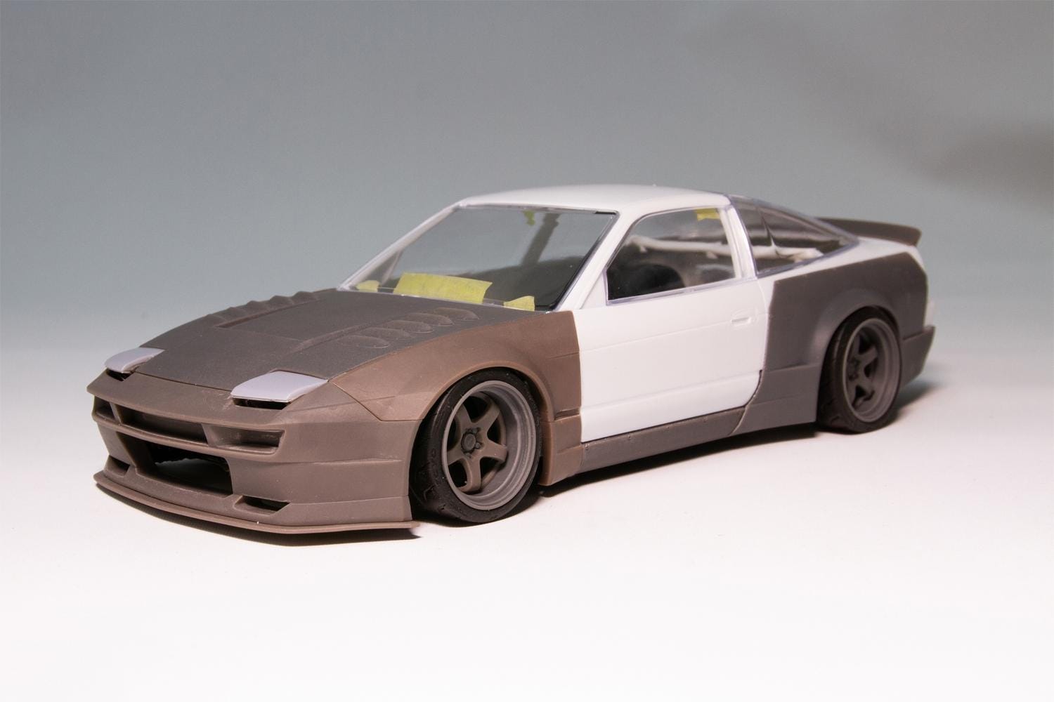 1/24 Nissan 180SX Pandem Widebody Kit for AOSHIMA 064900, Resin