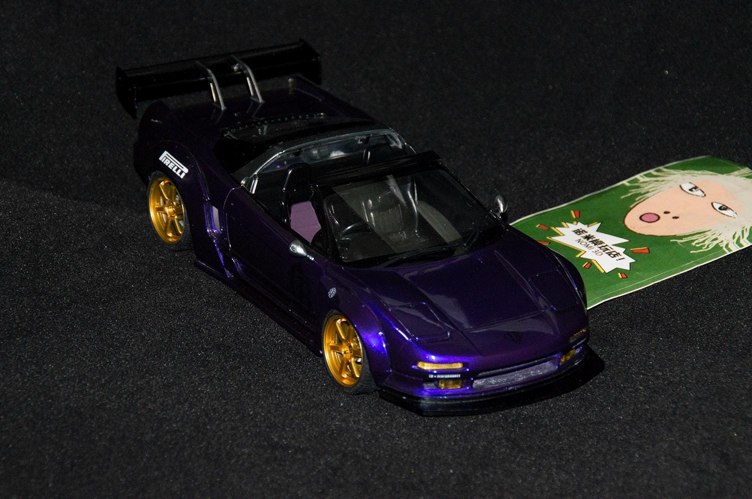 1/24 Honda NSX Liberty Walk Widebody Kit, for Tamiya 24100, Resin