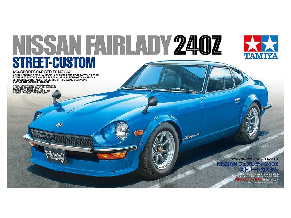 1/24 NISSAN Fairlady 240Z S30 Z432R Pandem Widebody Kit for