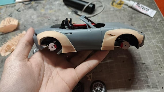 1/24 Mazda MX-5 Pandem Widebody Kit for TAMIYA 24342 RC , Resin
