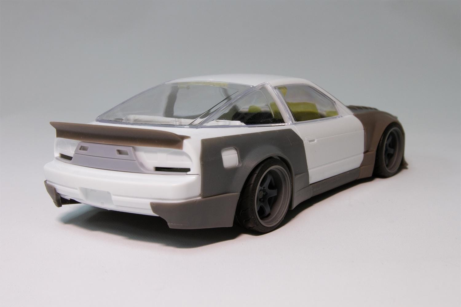 1/24 Nissan 180SX Pandem Widebody Kit for AOSHIMA 064900, Resin