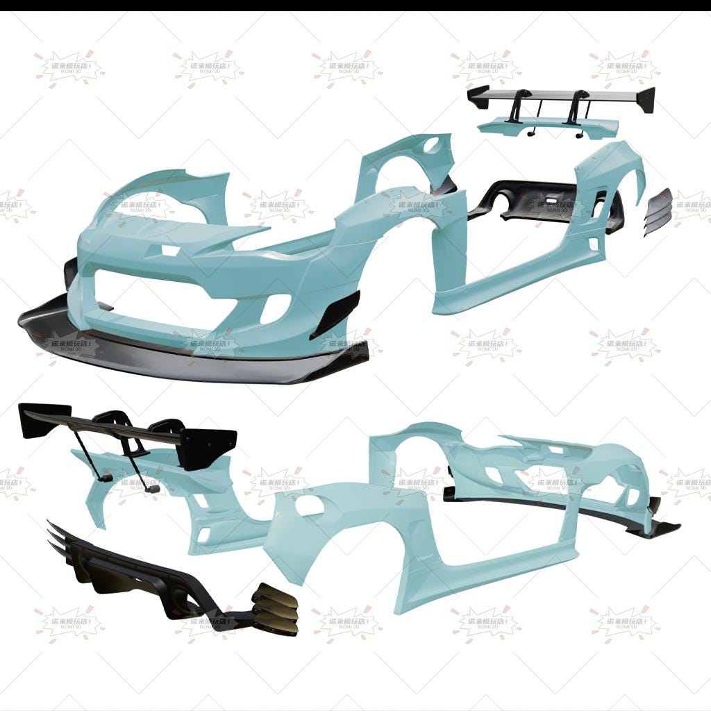 1/24 TOYOTA Gt86 Pandem Rocket Bunny V3.5 Widebody Kit for AOSHIMA