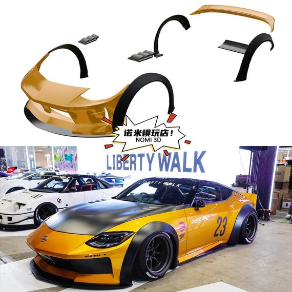 1/24 NISSAN Fairlady Z 400Z (RZ34) LBWK Widebody Kit for TAMIYA