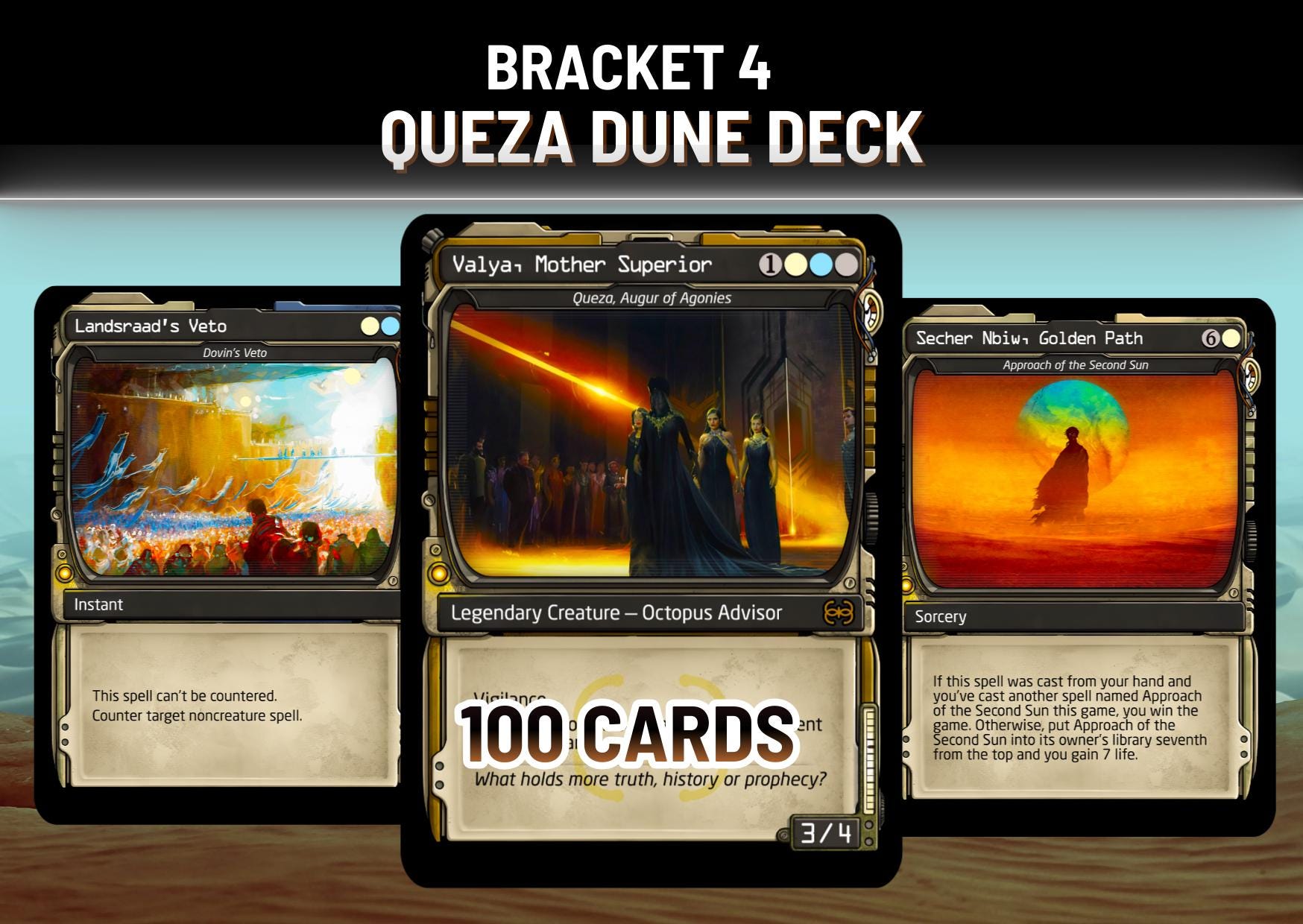 mtg dune cards Dune Playing Cards