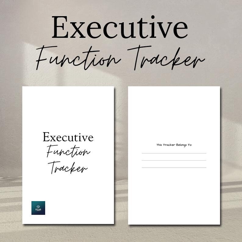 ADHD Daily Planner: Executive Function Tracker, Time Management ...