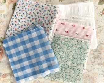 Over 50 - 3" Vintage Dainty Florals & Accent Quilting Squares