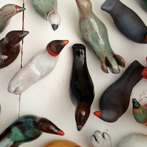 Surprise Me Little Clay Birdie Sculptures Choose 1 Colorful Ceramic Bird from the Surprise Selection for Bird & Nature Lovers image 4